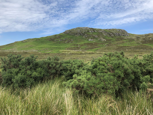Da soll es hochgehen - Gairloch Viewpoint