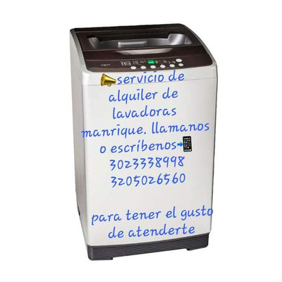 alquiler de lavadoras manrique pagina