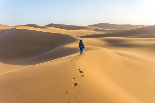 Voyage méditation dans le désert marocain