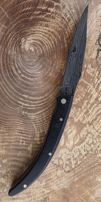 Damastklappmesser aus der Telchinen-Schmiede