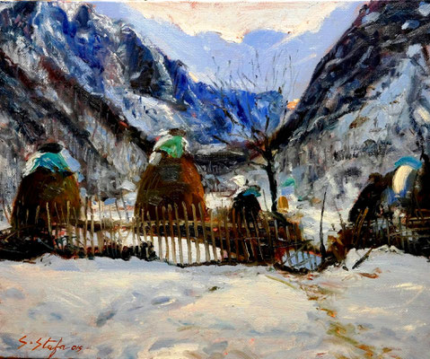 Valbona 60X50 cm oil on linencanvas