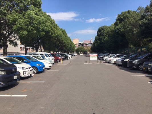 荒子川公園＿公園北駐車場