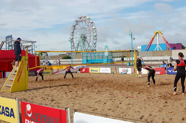 Mel Coutts & Lynne Beattie Beach Volleyball Scotland UK Commonwealth Games Gold Coast 2018
