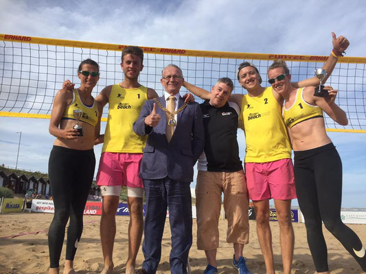 Mel Coutts & Lynne Beattie Beach Volleyball Scotland UK Commonwealth Games Gold Coast 2018