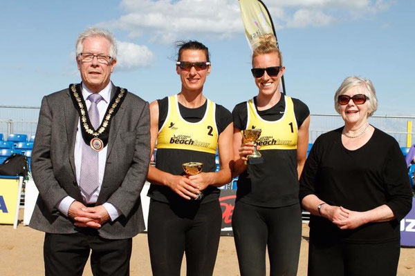 Mel Coutts & Lynne Beattie Beach Volleyball Scotland UK Commonwealth Games Gold Coast 2018