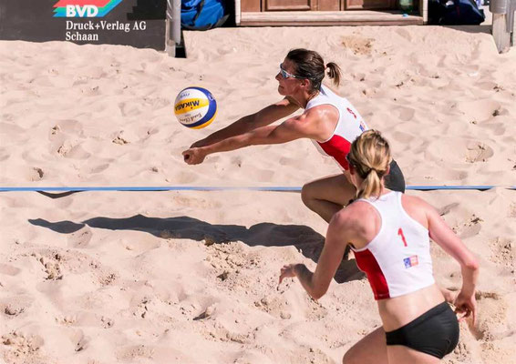 Mel Coutts & Lynne Beattie Beach Volleyball Scotland UK Commonwealth Games Gold Coast 2018