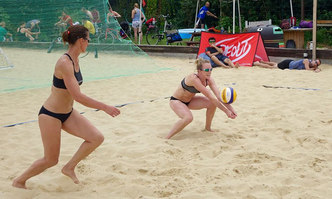 Mel Coutts & Lynne Beattie Beach Volleyball Scotland UK Commonwealth Games Gold Coast 2018