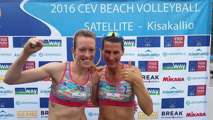 Mel Coutts & Lynne Beattie Beach Volleyball Scotland UK Commonwealth Games Gold Coast 2018