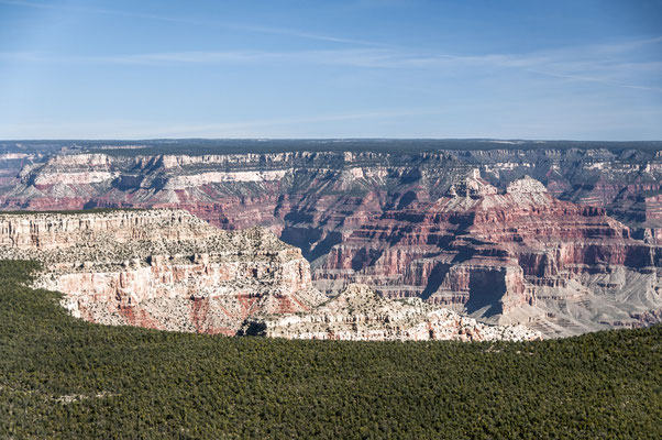 Über den Grand Canyon mit dem Helicopter, USA Bundesstaat Arizona