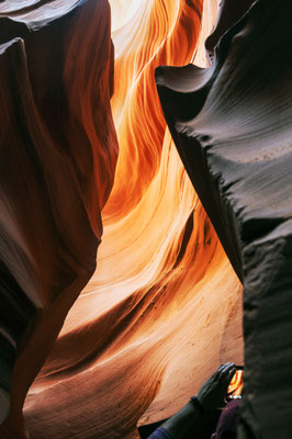 Lower Antelope Canyon, Stadt Page, USA Bundesstaat Arizona