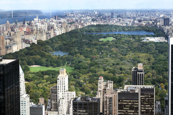 Central Park im Zentrum von Manhattan