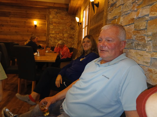 abends Gespräche...