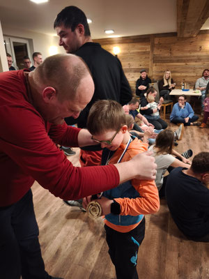 Verleihung der Medaillien