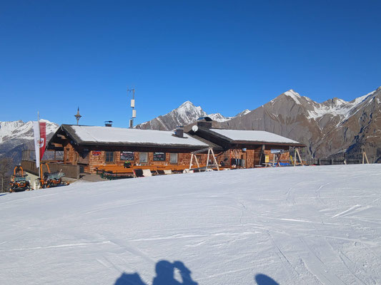 die Bergrettungshütte