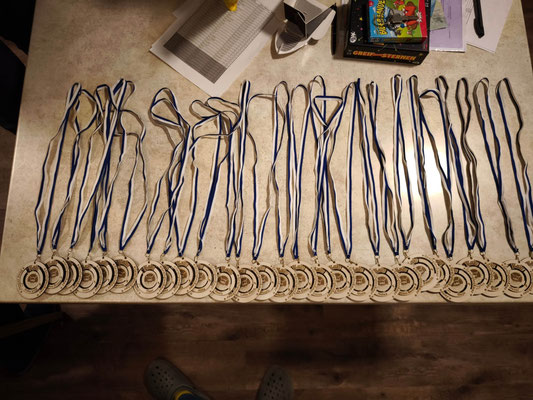 Medaillien für die Kinder