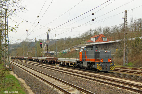 275 805 mit Bau 82281 Koblenz-Lützel Mitte - Landsweiler-Reden (Sdl.), Dudweiler 03.04.2016 