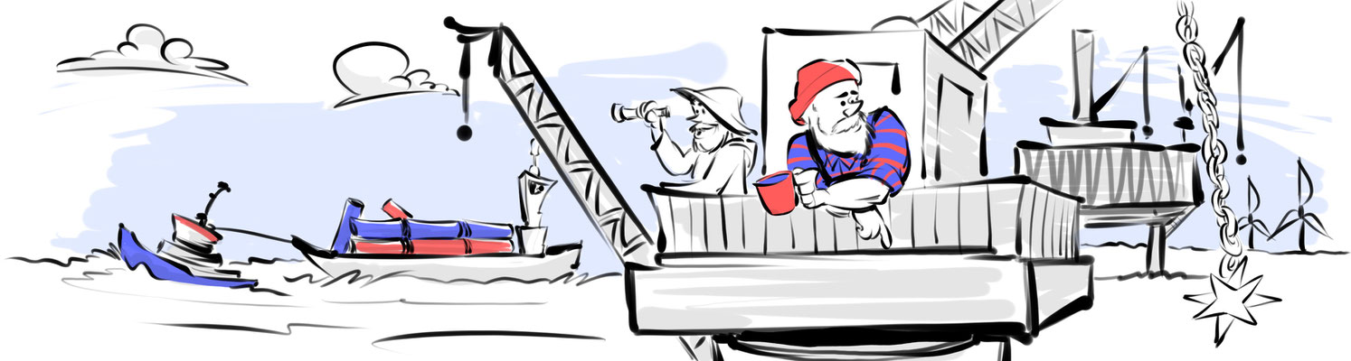 Cartoon für Internetseite 