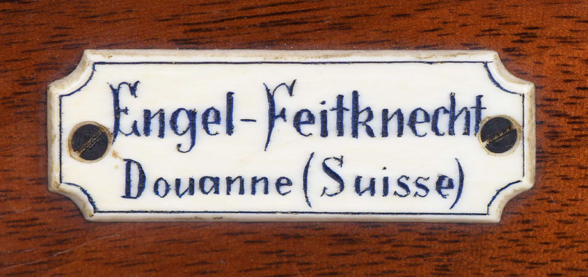 Engel Feitknecht Firmenschild © J.C. Roy