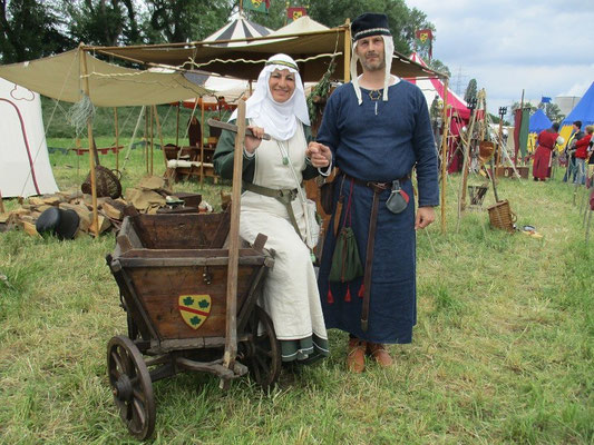 Gerlind vom Buckenberg und Michael zu Lobenstein, Schildknappe