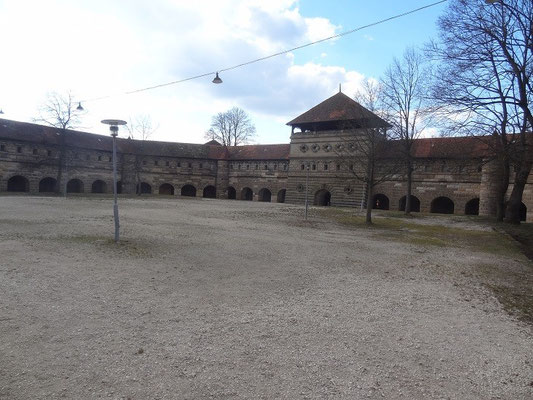 Der einstige Exezierplatz der Festung