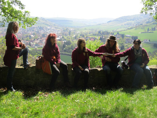 Kliene Pause un die Sonne genießen