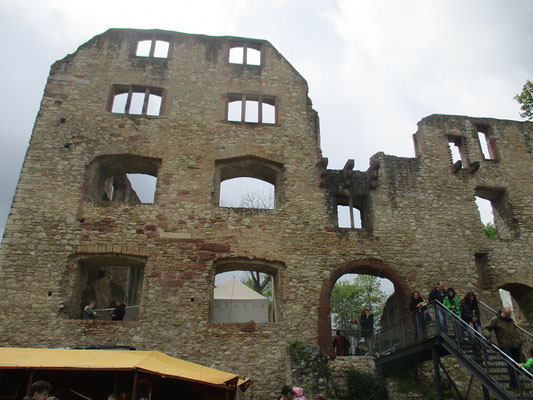 Tolles Ambiente auf der Burg Lanskron.