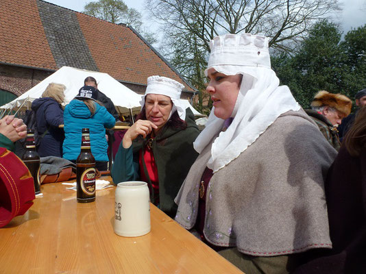 Ein Kirschbier brachte Erfrischung