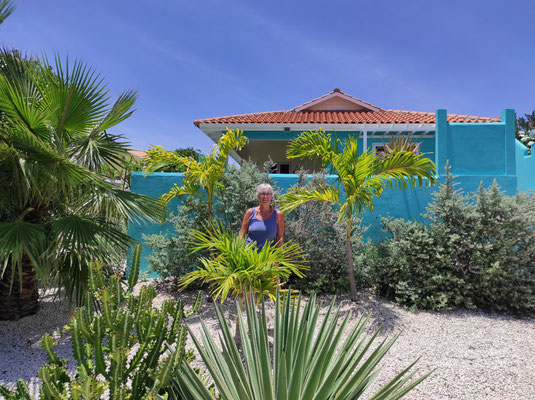 CAS-BON-BINI-Urlaub-Curacao-Ferienhaus-Karibik-Villapark-Fontein-Palmen