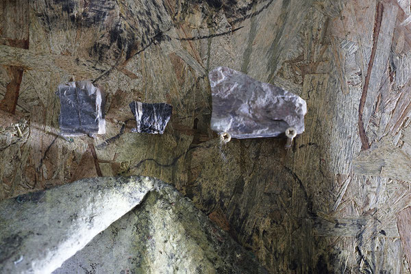 Anna Bittersohl | tiny are the walls and flat is the roof (exhibition view) | 2022 | Galerie Schlichtenmaier | Stuttgart