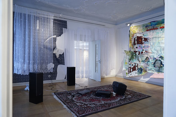 Anna Bittersohl | sea should be effortless/ Variation für Stuckraum | 2023