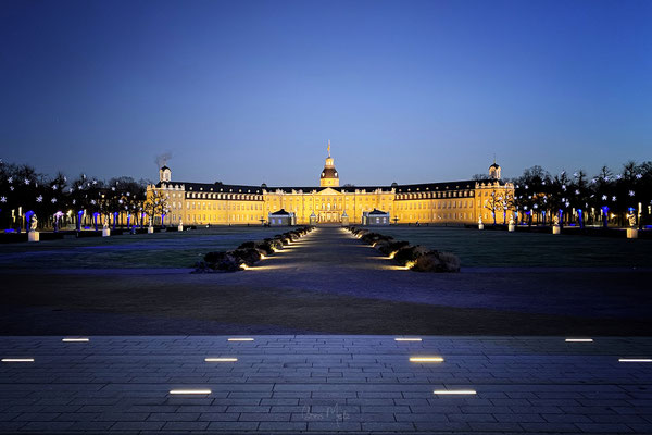 Schloss Karlsruhe, Baden-Württemberg, Deutschland