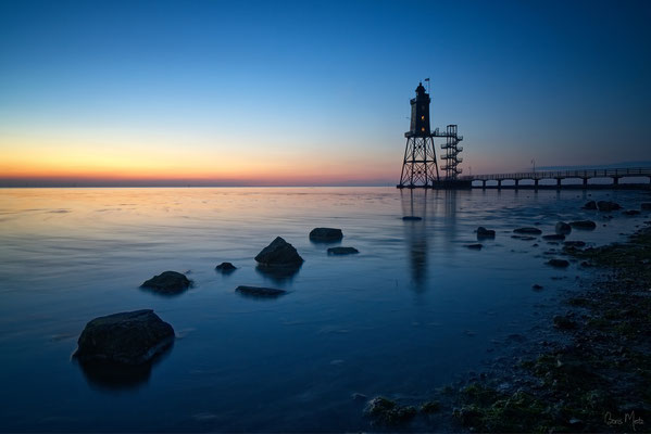 Leuchtturm Obereversand, Nordsee, Deutschland