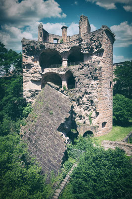 Krautturm, Schloss Heidelberg, Baden-Württemberg, Deutschland