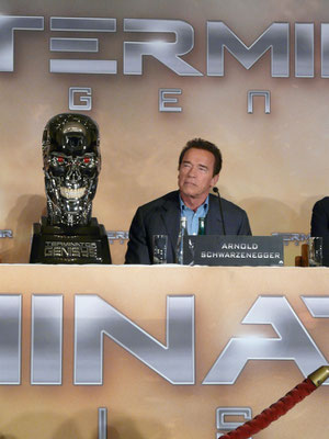 Terminator Genisys - Arnold Schwarzenegger - Pressekonferenz Berlin - kulturmaterial