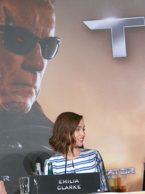 Terminator Genisys - Emilia Clarke - Pressekonferenz Berlin - kulturmaterial