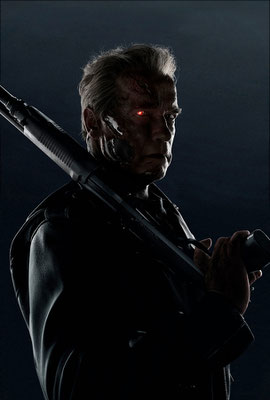 Terminator Genisys T-800 im Aussehen Arnold Schwarzeneggers 2015 © PARAMOUNT Pictures