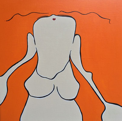 Let it be me (A) - Acryl - 50x50