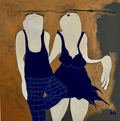 Roll'on - 100x100 - acryl