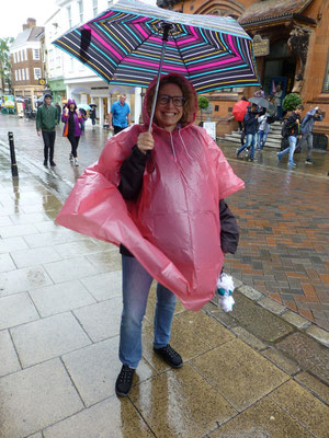 Zum Glück gibts Regenponchos :-)