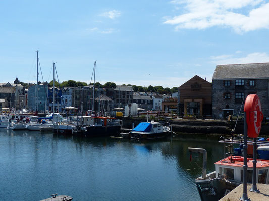 Harbour-Walk durch Plymouth und Spaziergang zum Hoe-Park