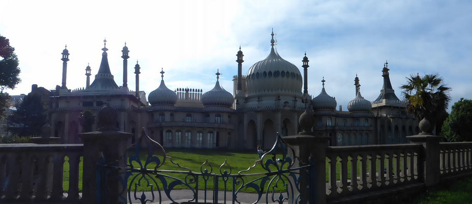 Blick auf Royal Pavilion