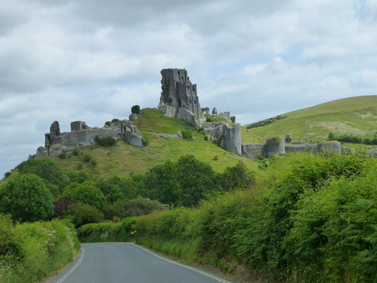 Corfe Castle in Wareham