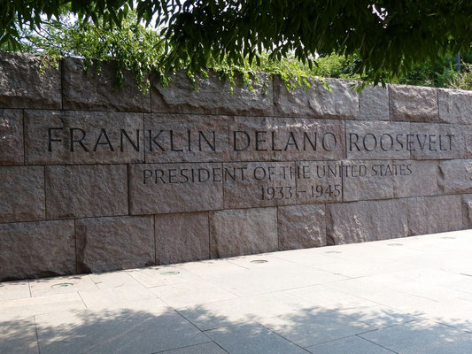 Franklin Delano Roosevelt Memorial