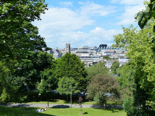 Ausblick auf das Stadtzentrum