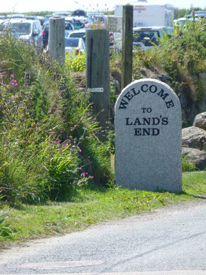 Kleine Wanderung am Land's End in Sennen