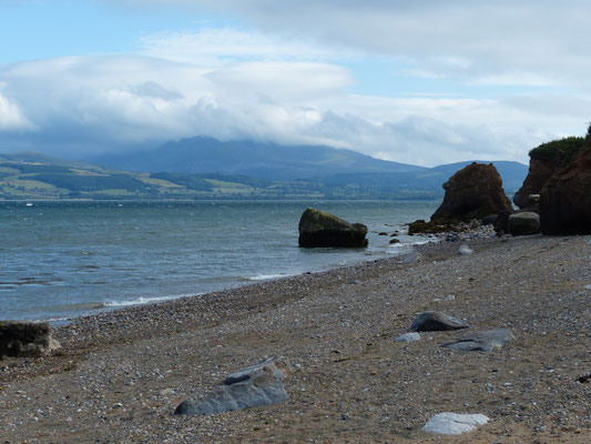 Spaziergang am Strand von Penmon