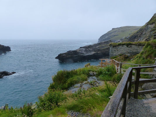 Besichtigung Tintagel Castle