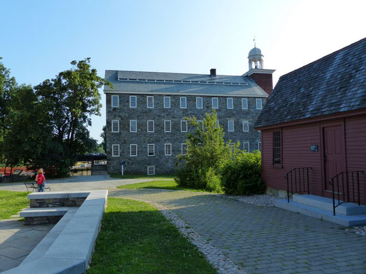Slater Mill Historic Site (Mühle) in Pawtucket - war leider bereits geschlossen