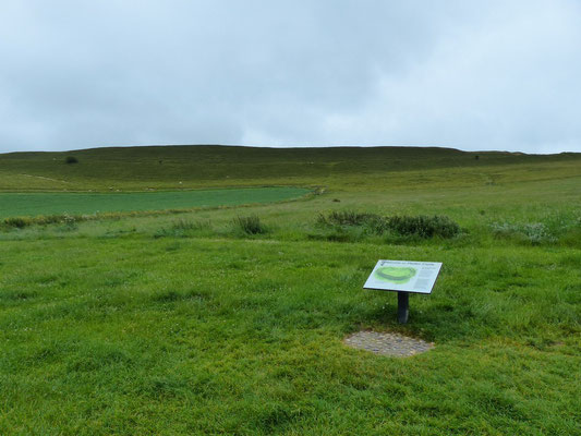 Maiden Castle in Dorchester