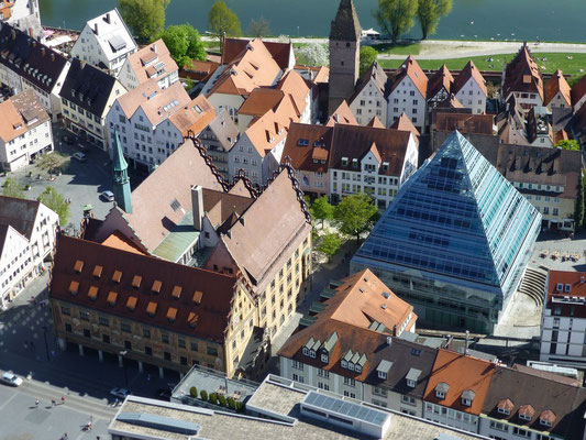 Rathaus von oben